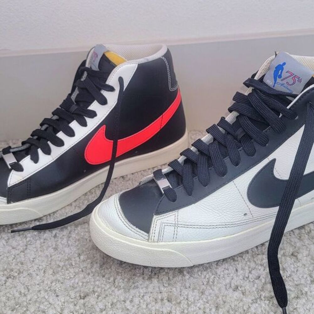 Nike Blazer Mid 77 - NBA 75th Anniversary (Size 9.5)